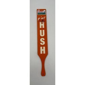 Nancy Lopez Signed Chick-fil-A Charity Championship Hush Paddle Stick Orange